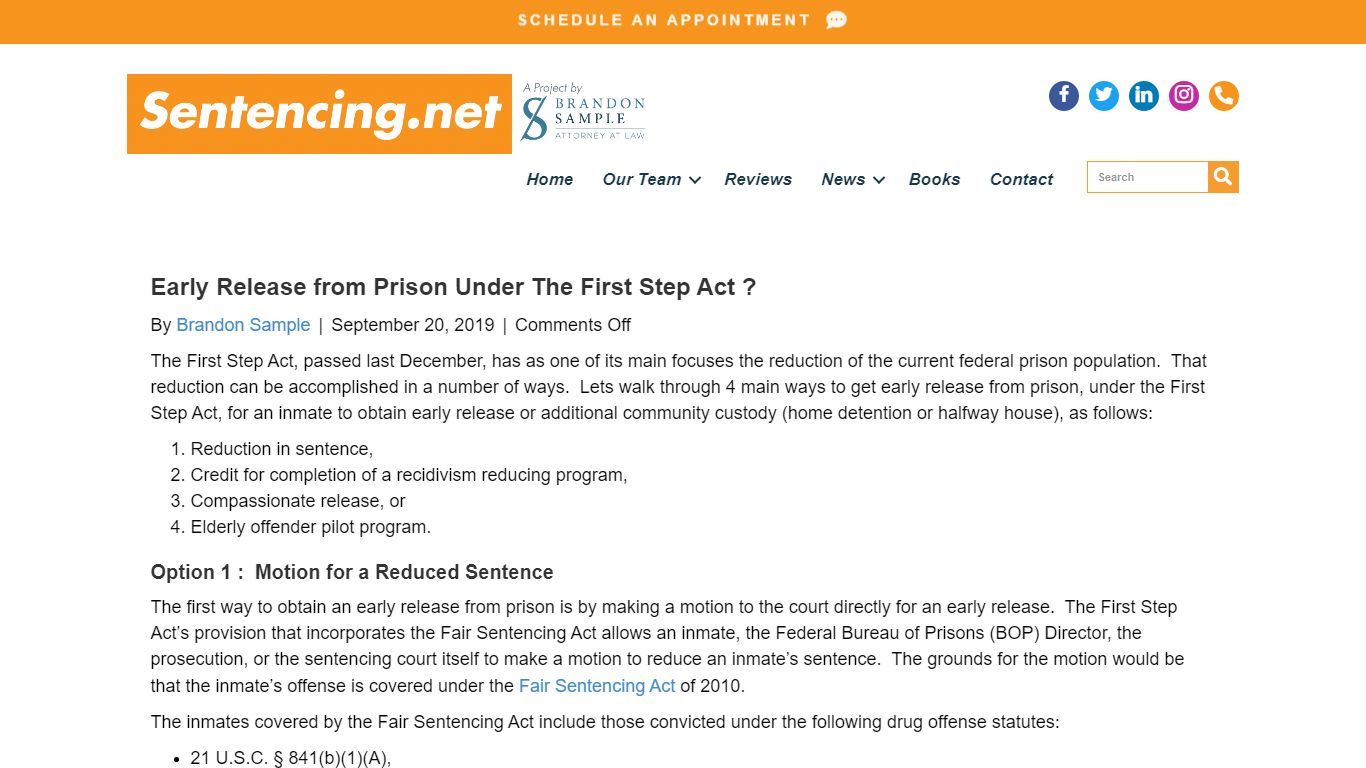 Early release from prison : 4 Ways to get Released early with First ...